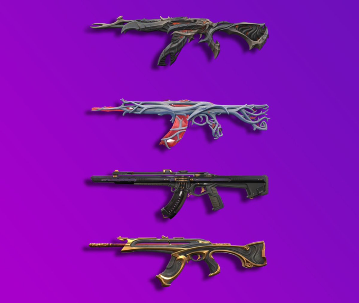 Top 4 best Vandal skins for RR😎