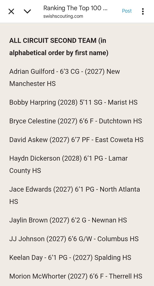 coachsorrell's tweet image. What makes our squad so special is that there's no shade or ego! Gordon Davis and MJ McWhorter have gotten a ton of attention this summer for @TherrellBB and their teammates are overly excited for them‼️ That's the culture we have on the Trail!
#HypeMeUp