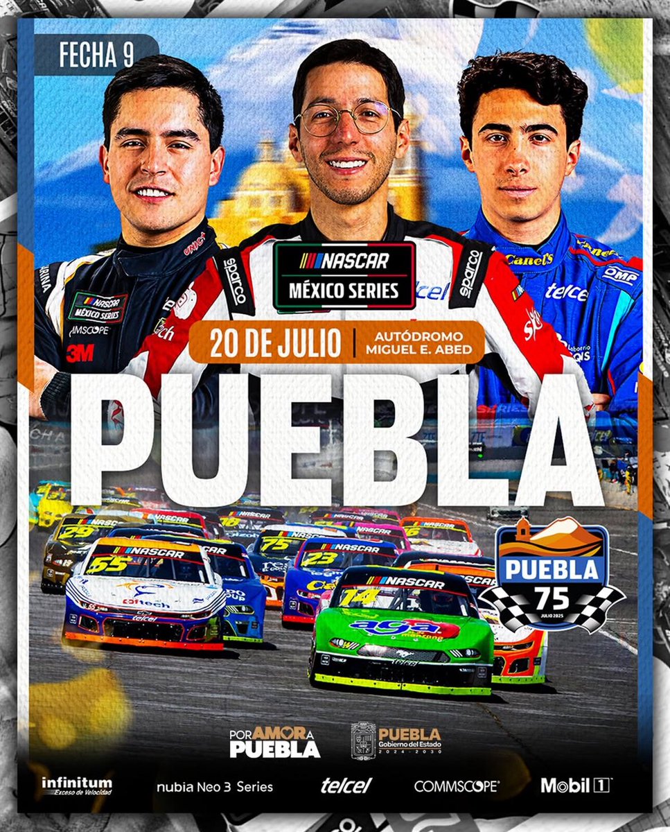OMDAI (@omdaimx) on Twitter photo ¿¿Quieres ir a NASCAR México series en Puebla??🏁
Sigue a <a href="/pavelfernandez/">Pavel Fernández</a> y a @nascarmex en IG manda una captura junto con un correo y tienes tu BOLETO DOBLE ¿¿Quieres ir a NASCAR México series en Puebla??🏁
Sigue a <a href="/pavelfernandez/">Pavel Fernández</a> y a @nascarmex en IG manda una captura junto con un correo y tienes tu BOLETO DOBLE