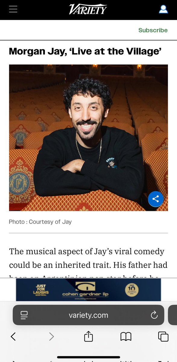 allthingscomedy's tweet image. Congrats to ATC comics @StephTolev @MrNateJackson & @themorganjay on making Variety's Top 10 Comics to Watch 2025! Go watch their specials 'Filth Queen', 'Super Funny', and 'Live AtThe Village' all out now. And go see them live on tour! #variety #top10