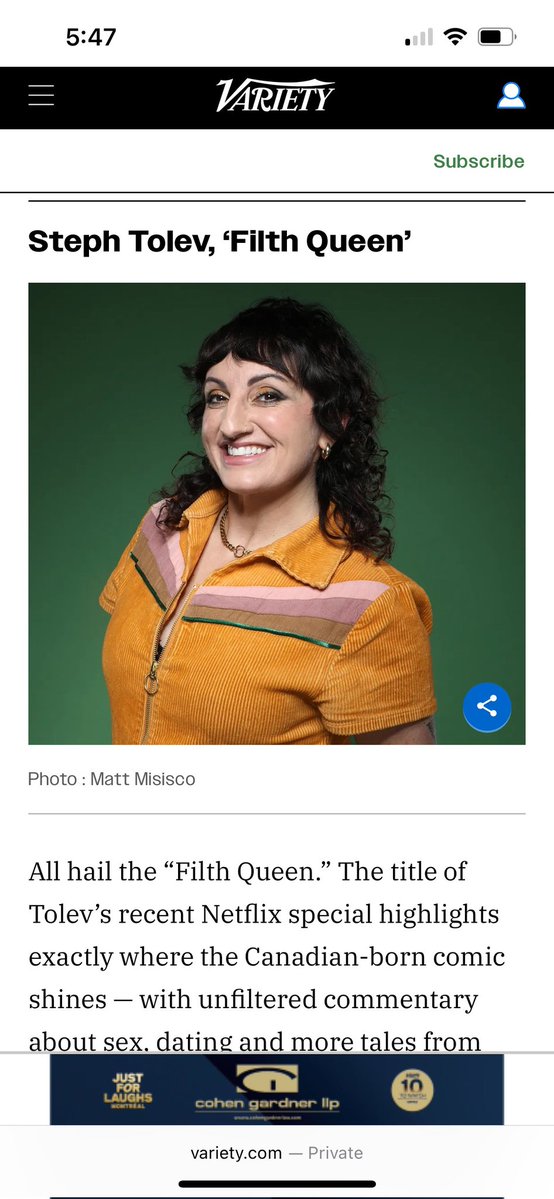 allthingscomedy's tweet image. Congrats to ATC comics @StephTolev @MrNateJackson & @themorganjay on making Variety's Top 10 Comics to Watch 2025! Go watch their specials 'Filth Queen', 'Super Funny', and 'Live AtThe Village' all out now. And go see them live on tour! #variety #top10