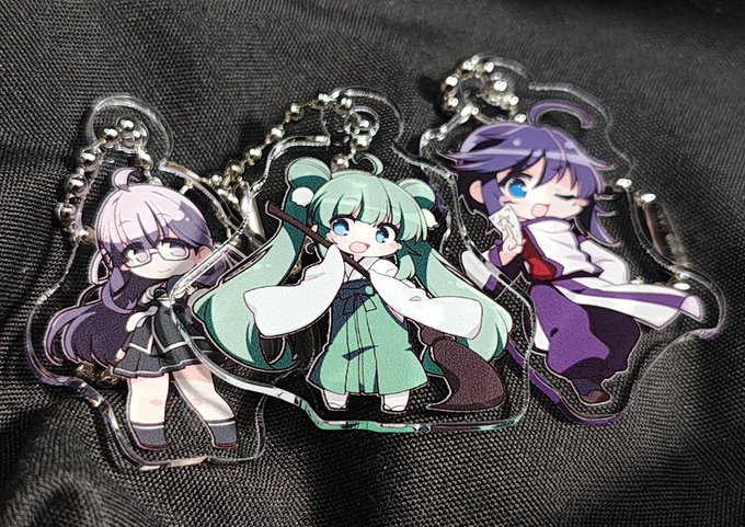 #ついなちゃんドゥルル祭
4センチの小さいキーホルダーです
無事届きましたので少量ですがイベントに持っていきます。 