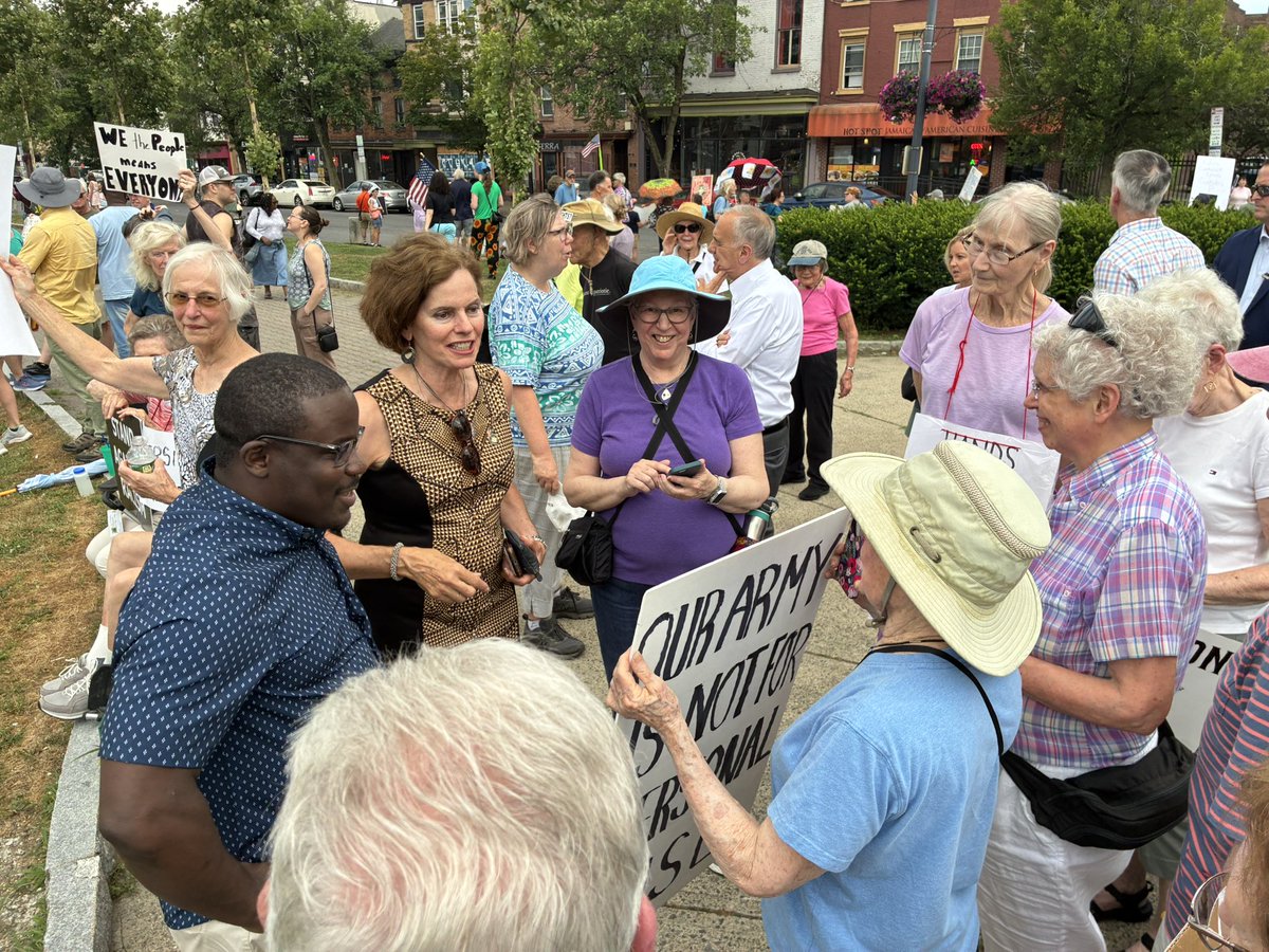 PatriciaFahy46's tweet image. In the words of Congressman John Lewis, today we created some “good trouble”. Keep speaking up, keep standing up, and keep calling out this administration at every turn.