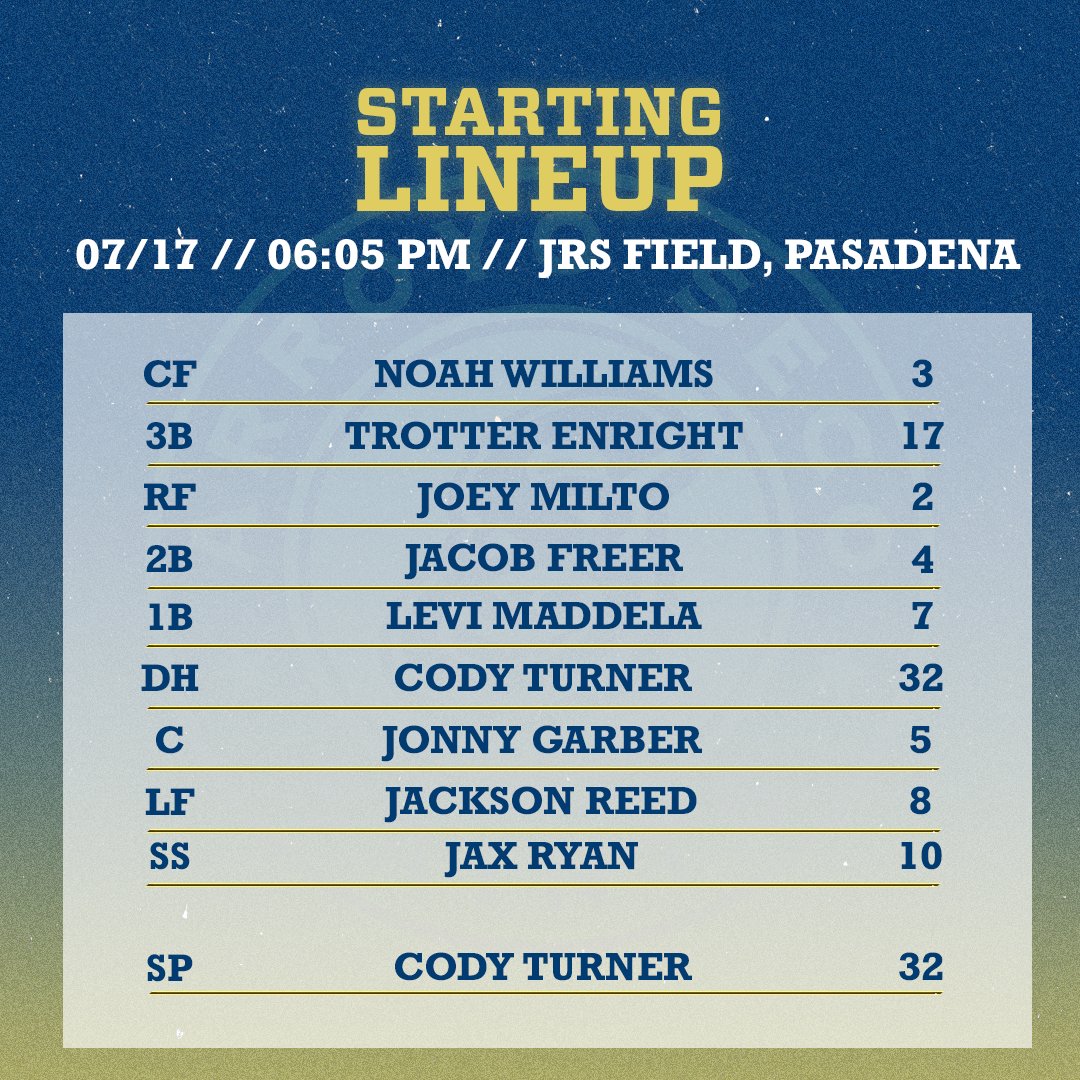 What were rolling out this Thursday night against the Oaks.
#SaintsOfSummer #CCL2025