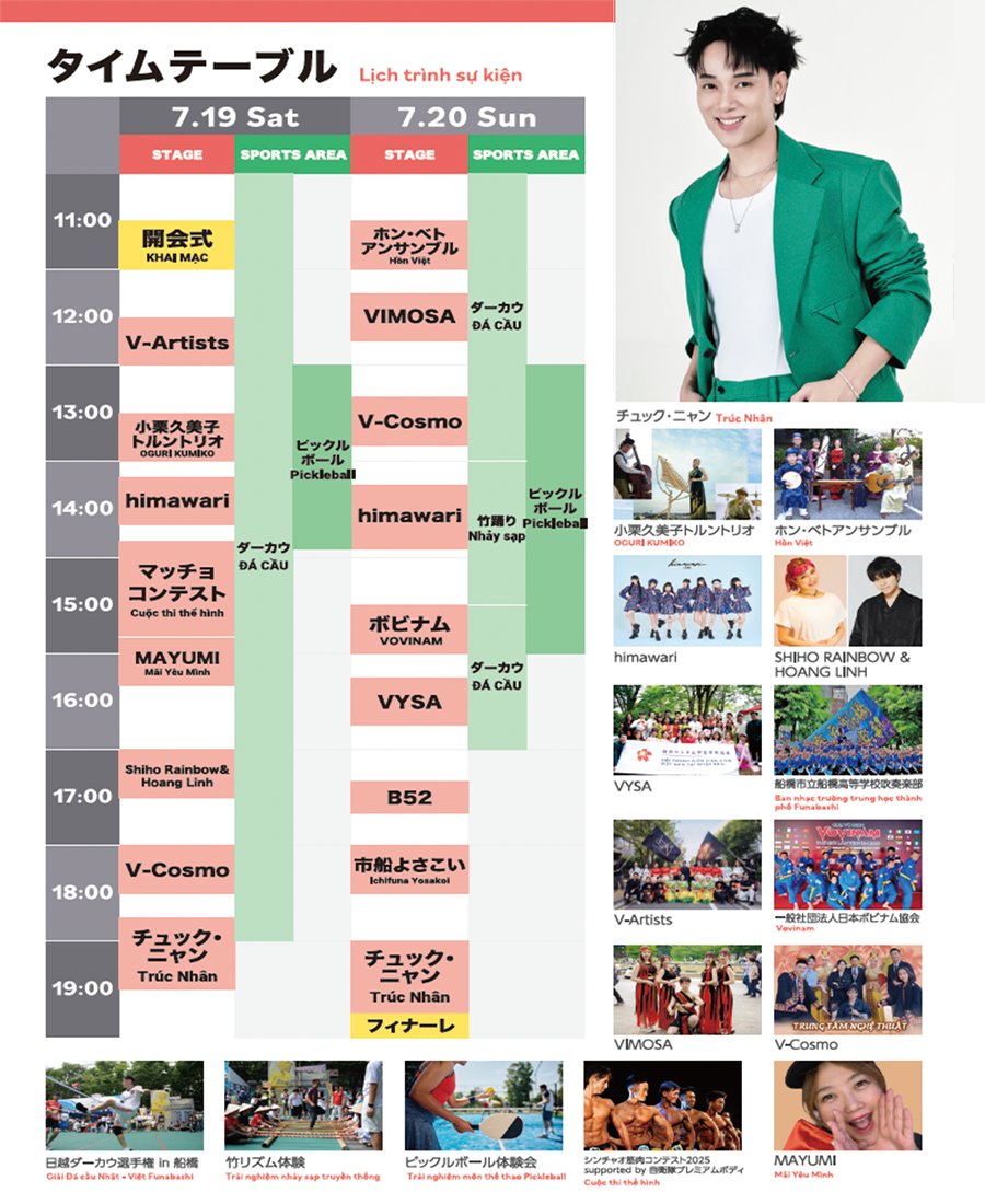 シンチャオ!Vietnam Fes 公式 tweet media