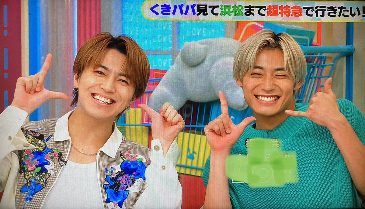 初登場アロハくん🩵＆2度目の出演タカシやで🤍 パネラー席！ウレシイ