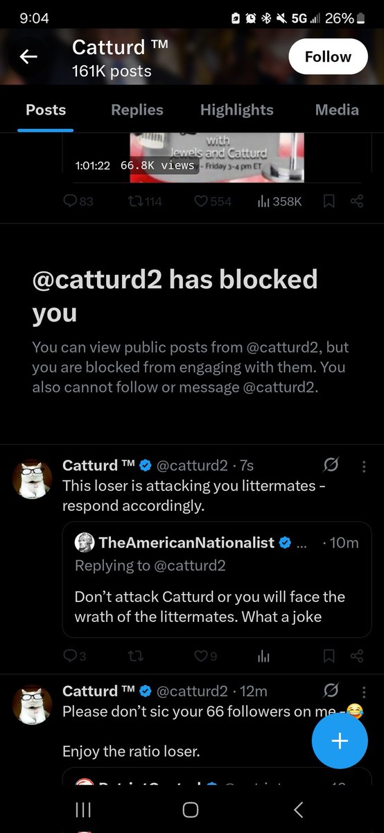 JayDanOfficial's tweet image. What a little bitch this guy is. Old man can't handle criticism, so he just blocks anybody he comes in contact with that makes him feel insecure. @catturd2