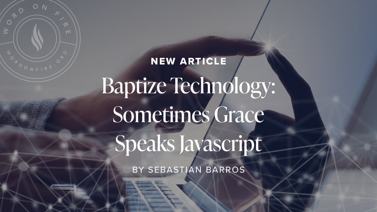 “The technology we once feared would replace faith may instead be preparing us to rediscover it, just in unfamiliar forms”: on.wof.org/44XN6cl