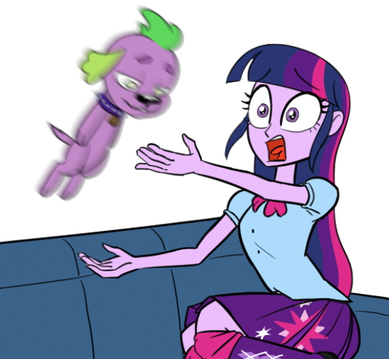 Is spike going to be human in the new live action?
He for sure hopes to