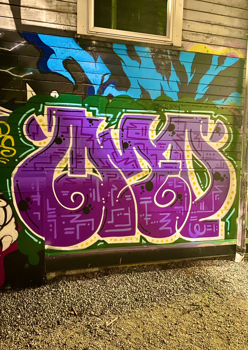 Nighttime Righttime #cameograffiti #graffiti