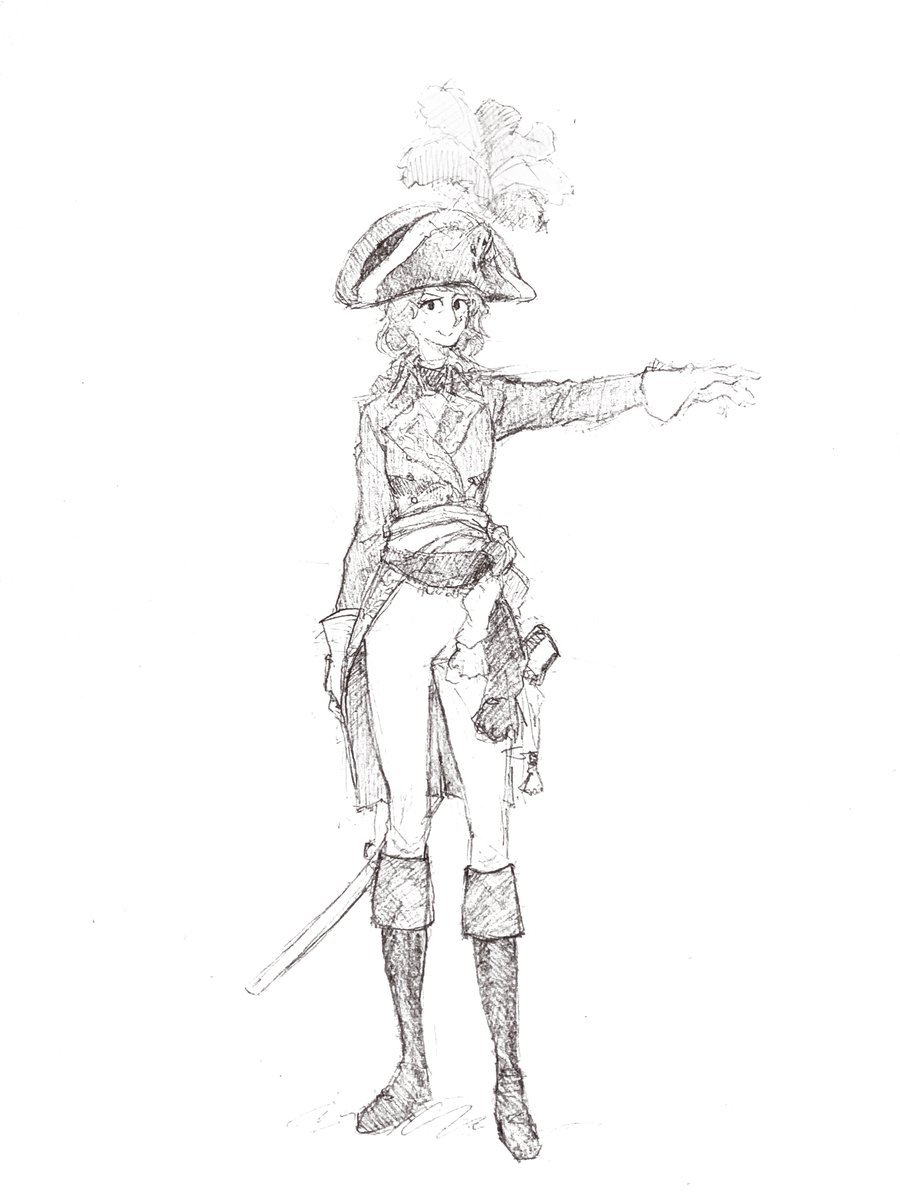 Schpaghettizie1's tweet image. What a fine and prodigious day, seeing that I have over one thousand followers! It is so wonderful to see all your lovely comments on my drawings, I hope that my drawings will continue to delight more of you in the future
國家萬歲 (Vive la Nation!)