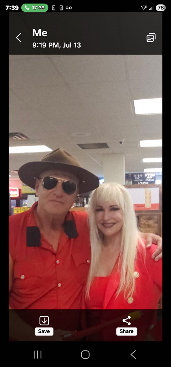 Debra McMichael ⭐️ appears with Jacques Rougeau, 💪The Mountie, in Minneapolis. 7-12-2025