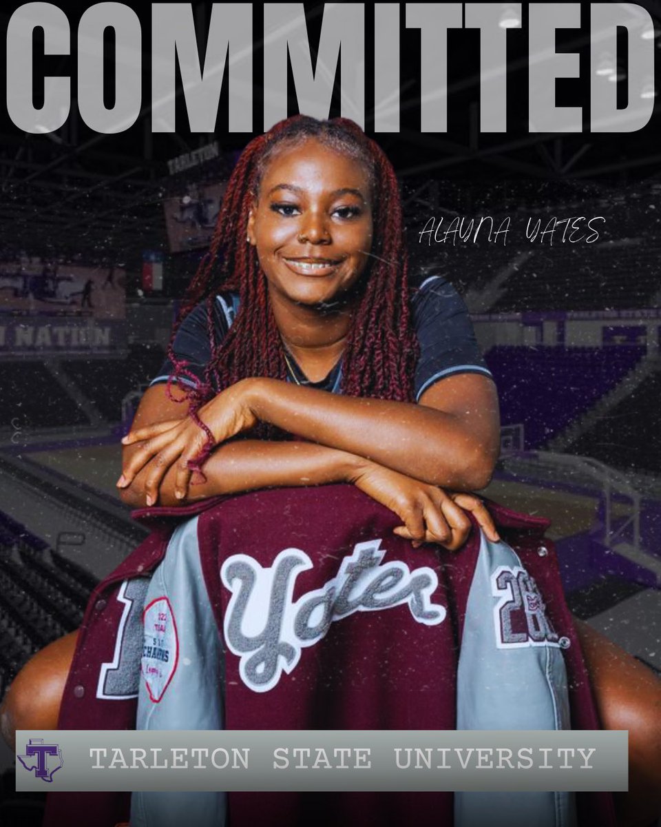 LegacyTitansWBB's tweet image. Huge congratulations to Alayna Yates on her commitment to Tarleton State University! 💜
This is just the next step in your story, and we can’t wait to watch you continue to grow and succeed as part of the Class of 2026!
@Alayna_Hoops
#committed #TheLegacyWay