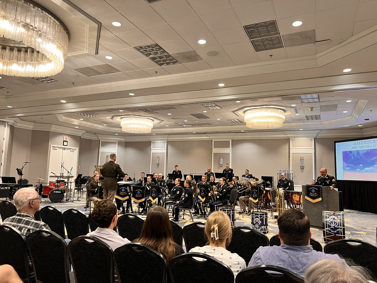 KBA is excited to welcome the 312th Army Band from Lawrence, KS to our convention as the Thursday evening performance ensemble!! 

#kba #kba2025 #education #music #buildingbetterbands #convention #performance