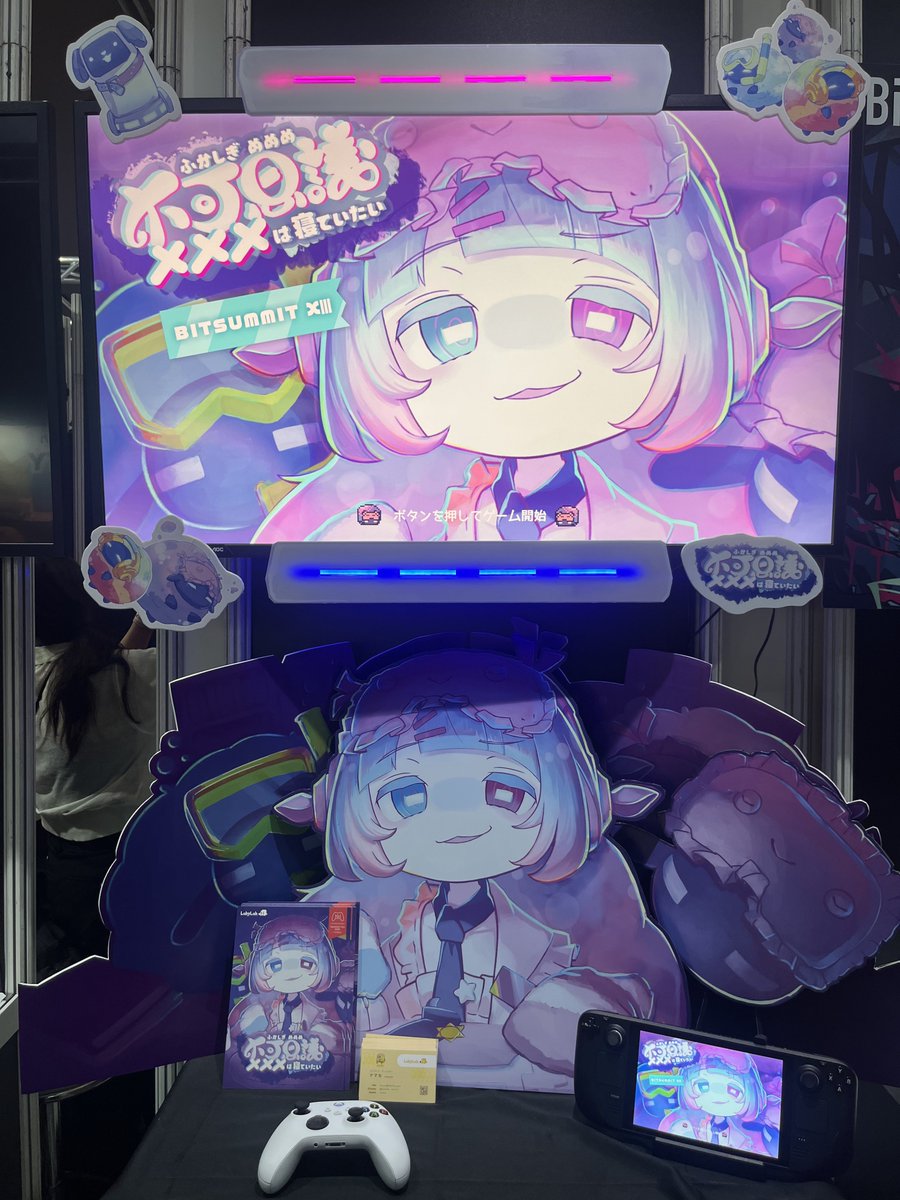 mememe_neteitai's tweet image. 【BitSummit ビジネスDay】
設営完了しました
本日から3日間よろしくお願いします
ひつじをガンガン運ぶ天才ハカセの拡大再生産ゲームです
3Fの左の扉のすぐのところにいます