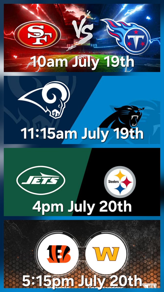Playoffs are here and Mother Nature is doing her best to ruin it. We HAVE to be done by the 27th because JFL starts the 28th. Prayers for a miracle.🙏🏻