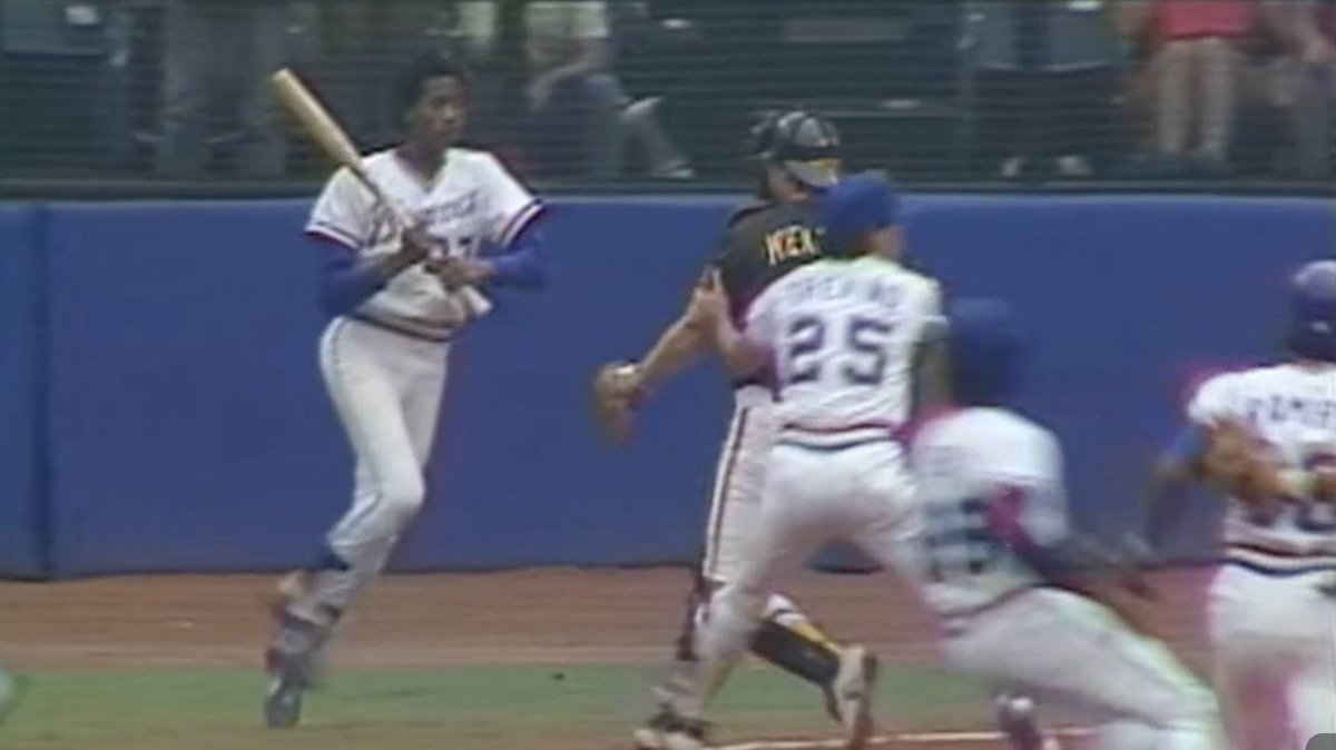 JohnFricke's tweet image. I was not in the stadium for Hank’s 715th or for the WS win over the Indians (killed me, stuck in NY at a network event).
The 4 wildest thing I ever saw at AFCS. In no order…
- The Welcome Fred fire
- Sid Slide
- The Fight!
- OMG the Canadian flag is damn upside down!
