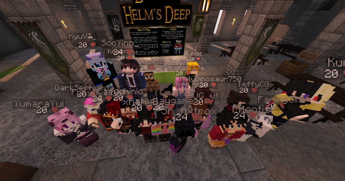 Este evento fué FACINANTE!💖😍

Lleno de Risas y Gritos, momentos de tension y mucho combate!! Esto fue HERMOSO!🥳😎

Esto me anima a hacer mi Serie de Minecraft con @MangoStudiosMx . . .Sucederá?👀🫣