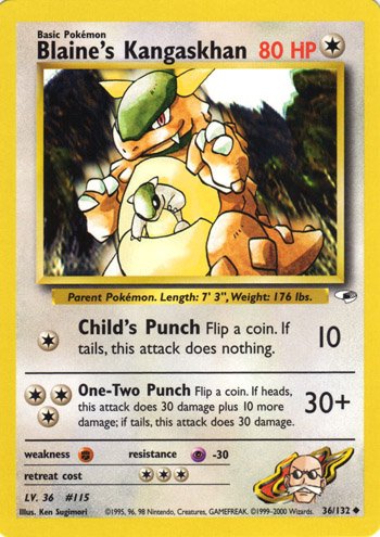 GammaFrick's tweet image. If more type specialists used a mon not of their speciality Grimsley should absolutely use a Kangaskhan because what the fuck is wrong with this thing