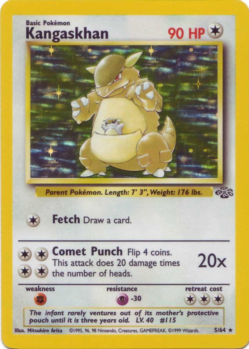 GammaFrick's tweet image. If more type specialists used a mon not of their speciality Grimsley should absolutely use a Kangaskhan because what the fuck is wrong with this thing