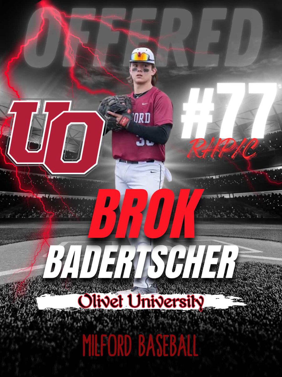 Brok Badertscher (@brokbadertscher) on Twitter photo After a tour and great conversation with <a href="/smendez_3/">Santiago Mendez</a> I’m blessed to say I’ve received my first offer from <a href="/UOlivetBaseball/">The University of Olivet Baseball</a>. 
<a href="/ThomasBurrow24/">Thomas Burrow</a> <a href="/ChrisRMocerino/">Chris Mocerino</a> <a href="/CannonBaseballX/">Cannons Baseball</a>  <a href="/CompleteSport10/">Complete Sports Training</a> 
<a href="/BUncommitted/">Baseball_Uncommitted</a> After a tour and great conversation with <a href="/smendez_3/">Santiago Mendez</a> I’m blessed to say I’ve received my first offer from <a href="/UOlivetBaseball/">The University of Olivet Baseball</a>. 
<a href="/ThomasBurrow24/">Thomas Burrow</a> <a href="/ChrisRMocerino/">Chris Mocerino</a> <a href="/CannonBaseballX/">Cannons Baseball</a>  <a href="/CompleteSport10/">Complete Sports Training</a> 
<a href="/BUncommitted/">Baseball_Uncommitted</a>