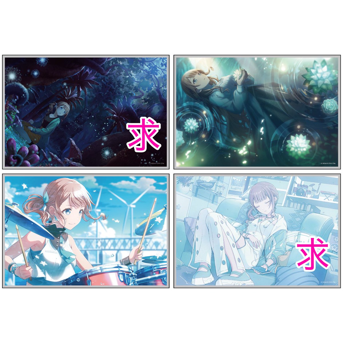 【交換】プロセカ バースデー 望月穂波 はぴこれ

《譲》缶バッジ各種記載数
         アクリルスタンドA×２

《求》アクリルスタンドB、C
         アクリル色紙A、D各1づつ

別賞同士、比率違い可です

⚠️郵送のみ
リプまたはDMまでお気軽にお声掛けください