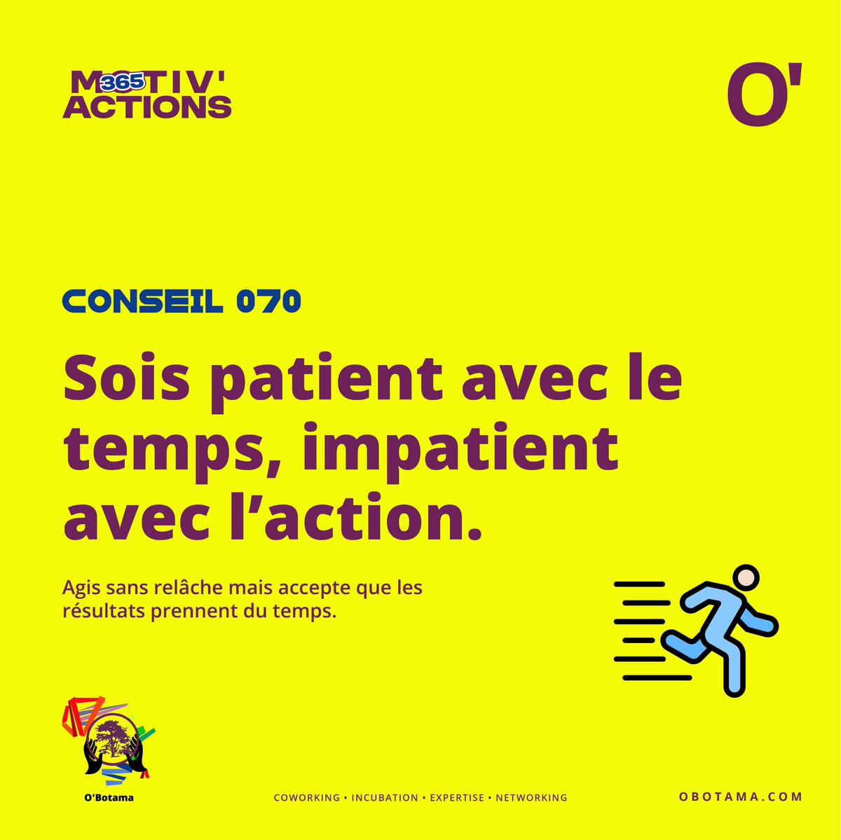 Sois patient avec le temps. Impatient avec l’action.
➡️ Lance ton plan. Corrige. Améliore. Recommence.
📈 Progrès : +10% par jour = explosion sur l’année !
🎯 Tu veux aller plus vite ? Rejoins nos webinaires pro ici 👉🏾 forms.gle/aRjSjvzxE4U5AN…
#OBOTAMA #Entrepreneuriat #Discipline
