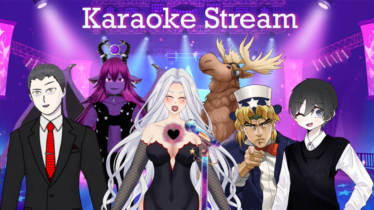 JoannaBlackHeart (@joannablackh) on Twitter photo ๐ค Join us tomorrow for some karaoke at 1800 (6PM) EST ๐ค
<a href="/CorvidInc/">Calvin Cawthorne๐ฆโโฌ๐ | Corp. Overlord|ENVutber</a> <a href="/T3rragonis/">๐ฎTerragonis๐ฎ</a> <a href="/MooseHaddock/">Moose Haddock ๐ซ ๐ Mermoose VTuber</a> <a href="/HerrWesti/">HerrWesti๐ฅด๐ฉ๐ชใHEXLINKใSilly German boy~</a> <a href="/itwasmeders/">Me Ders</a> ๐ค Join us tomorrow for some karaoke at 1800 (6PM) EST ๐ค
<a href="/CorvidInc/">Calvin Cawthorne๐ฆโโฌ๐ | Corp. Overlord|ENVutber</a> <a href="/T3rragonis/">๐ฎTerragonis๐ฎ</a> <a href="/MooseHaddock/">Moose Haddock ๐ซ ๐ Mermoose VTuber</a> <a href="/HerrWesti/">HerrWesti๐ฅด๐ฉ๐ชใHEXLINKใSilly German boy~</a> <a href="/itwasmeders/">Me Ders</a>