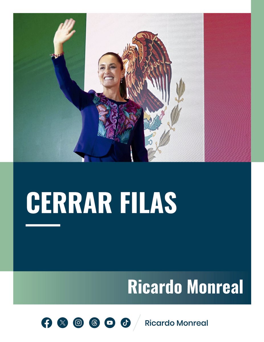 RicardoMonrealA's tweet image. A 200 años de independencia, nuestra primera Presidenta enfrenta una ofensiva inédita.
43 acciones hostiles documentadas exigen unidad y firmeza.
Comparto mi artículo para el análisis:
ricardomonrealavila.com/wp-content/upl…