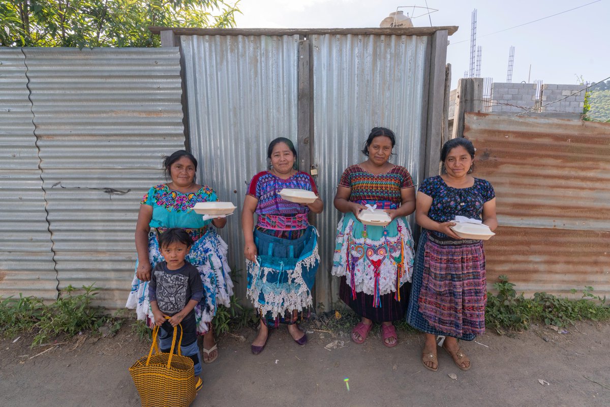 WCKitchen's tweet image. In Guatemala, WCK is leaning on local knowledge to support communities impacted by recent earthquakes. In Santa María de Jesús, where many homes and buildings were damaged, Doña Lucía helped organize neighbors and worked alongside our team to ensure meal distribution ran…
