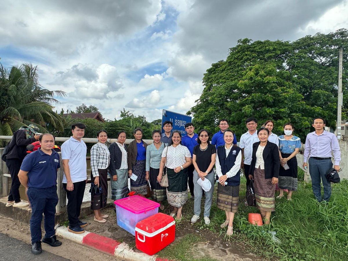 WR_LaoPDR's tweet image. While 🇱🇦 was certified #polio free in 2000, ongoing efforts by the Ministry of Health with WHO support are helping keep the country safe from future cases
Great to see training for national lab officials maintaining environmental surveillance and detection capabilities! 🔎