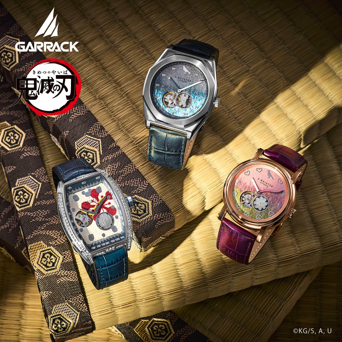 GARRACK_watch's tweet image. \イベント情報/
鬼滅の刃と日本の伝統工芸
「金沢箔」を使用した日本製の機械式時計
熟練の職人が文字盤を仕上げる様子を
目の前でご覧頂けます。
この貴重な機会をお見逃しなく。
ぜひお立ち寄りください。
7月20日(日)
オンタイム 渋谷ロフト店
15時~18時…