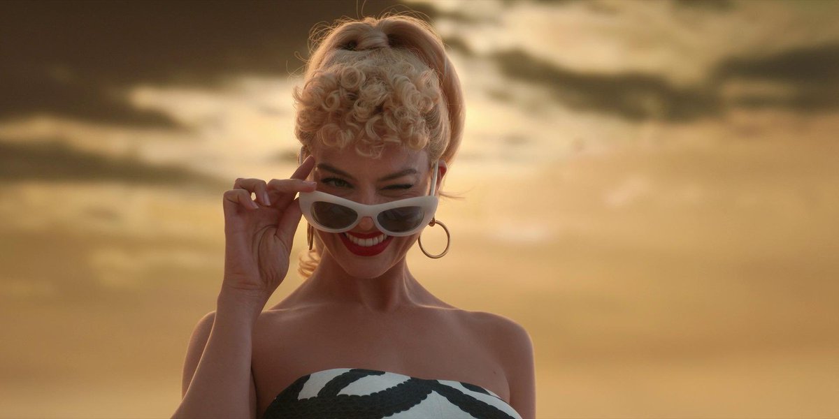 oneperfectscene's tweet image. barbie (2023) dir. greta gerwig