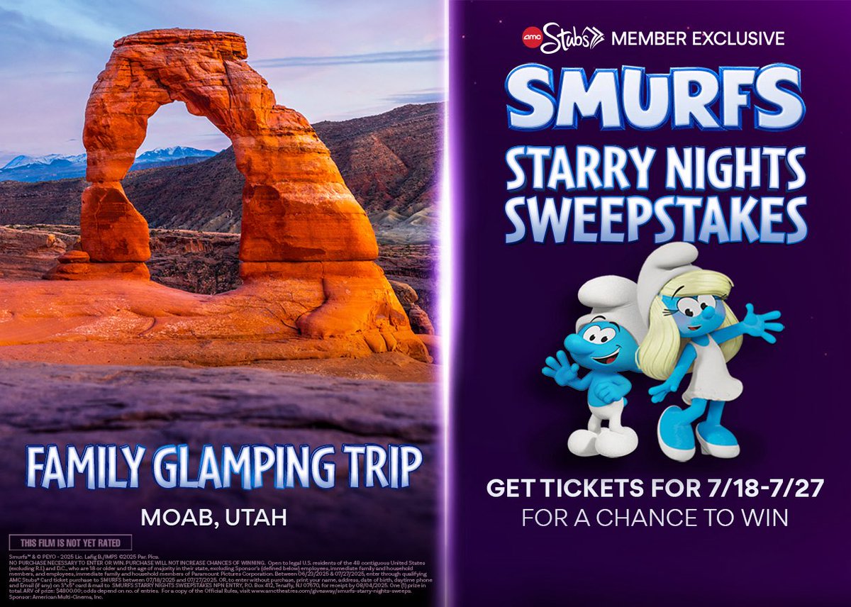 angela_purser's tweet image. 🍄💙 🍄💙 🍄CODE BLUE 🍄💙 🍄💙🍄
Fun fact: my first 500 piece puzzle was #Smurfs - I was absolutely smitten with them. $amc has a Glamping Trip up for grabs!