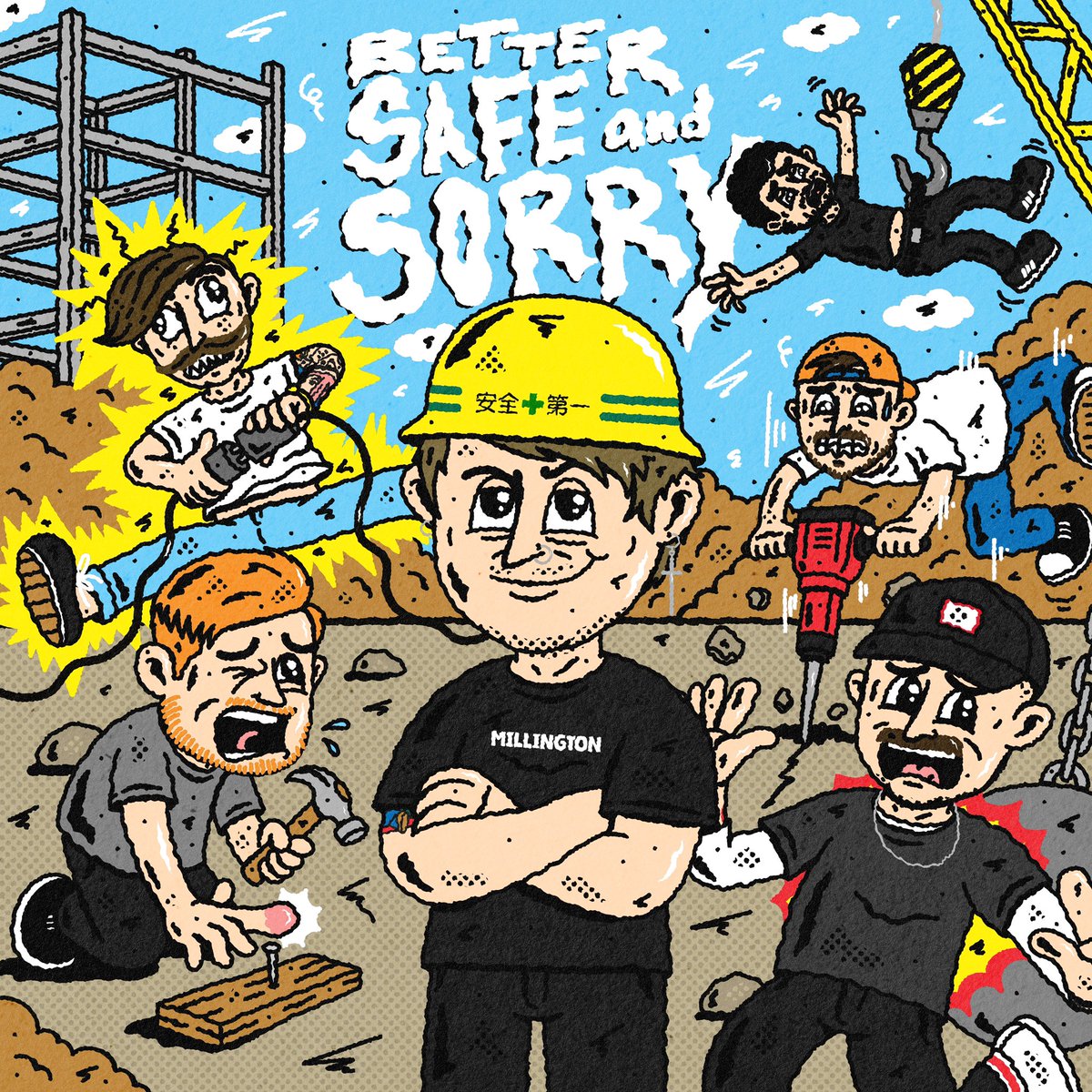 おはようございます！
ついに新しいEP『Better Safe and Sorry』が本日リリースされました！🎉
ぜひ、好きな曲をコメントで教えてください！👷🏻‍♂️