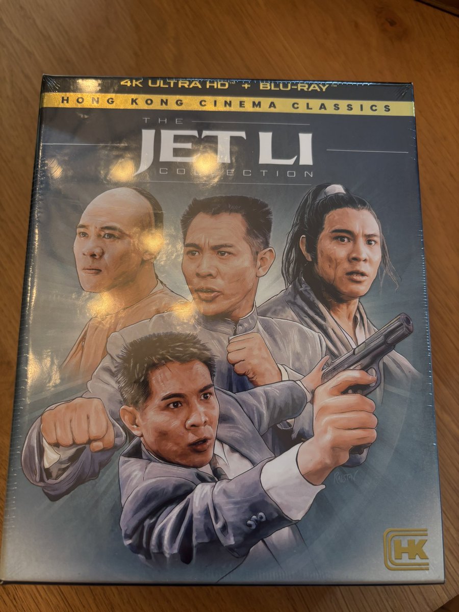 johnzaozirny's tweet image. This 4K Jet Li collection from @Shout_Studios - the first in their Hong Kong Cinema Classics series - is truly a thing of beauty.