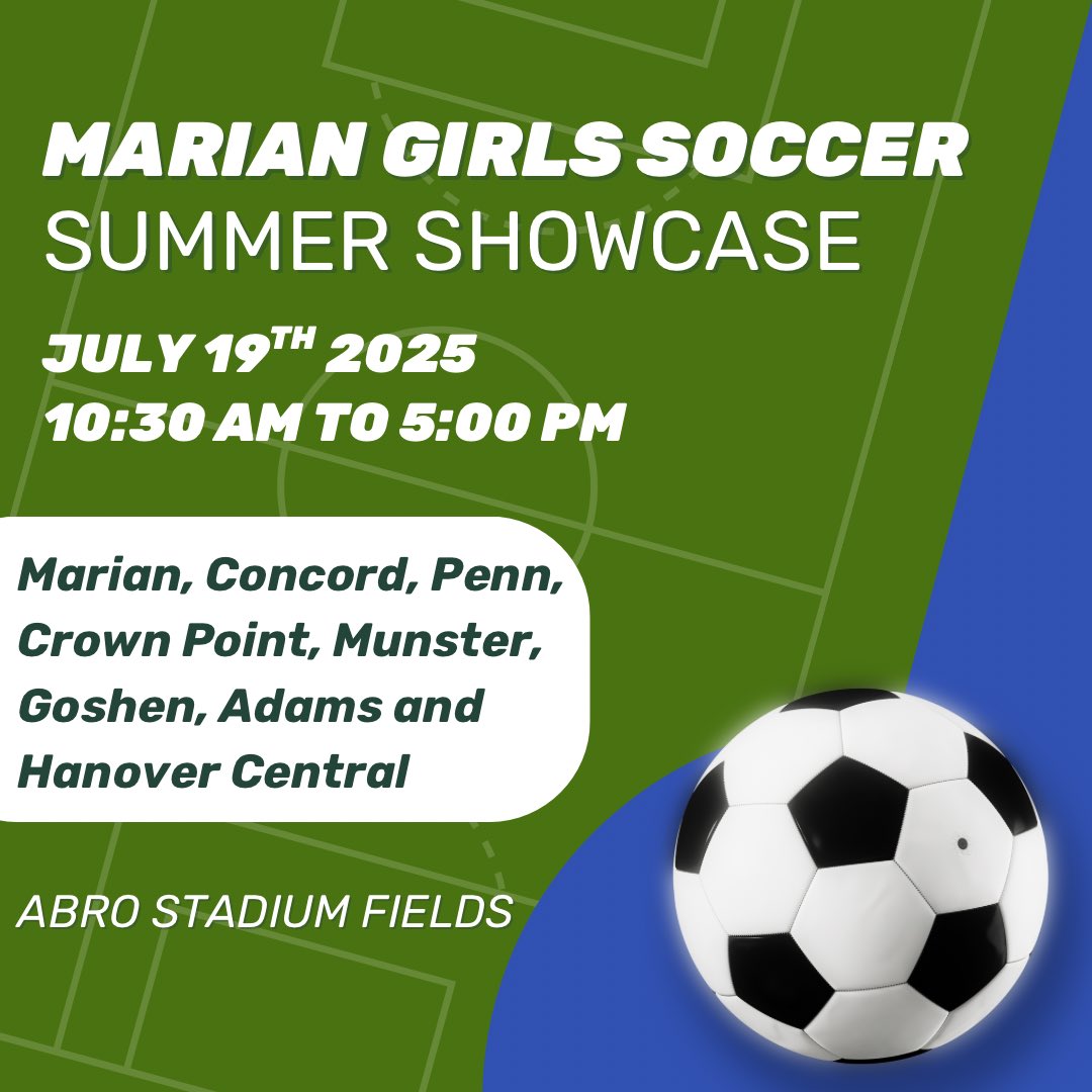 MLadyKnights's tweet image. See you at Marian on Saturday!!! So many great programs and champions playing and getting ready for the HS season! 

@marianhssports