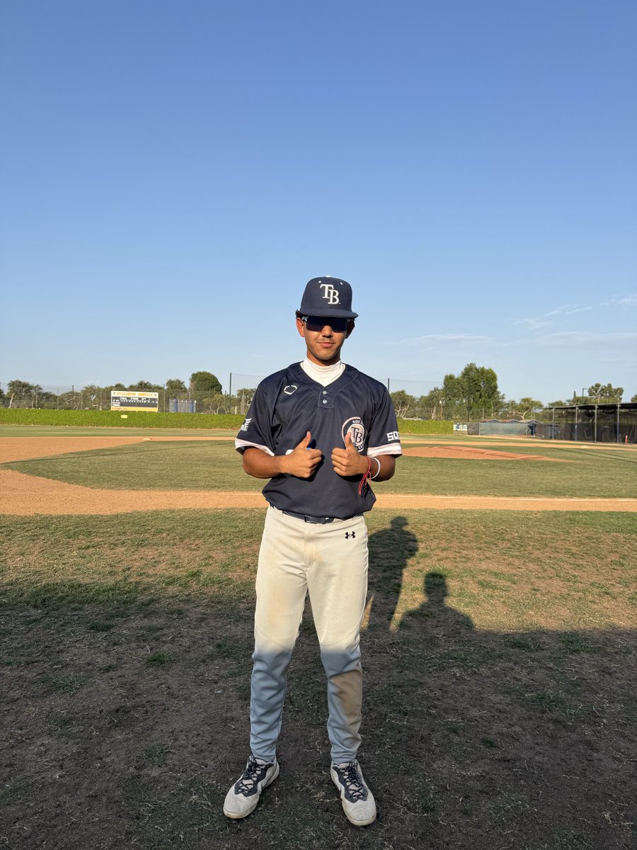FiveToolCA's tweet photo. F: @TB_SoCalTeams 2027 Navy 9, Blue Wave 16U Lopez 6
PoG: Rafael Ramirez 2-3, 2 3B, 2 RBI, R https://t.co/J7uZD9lbjq
