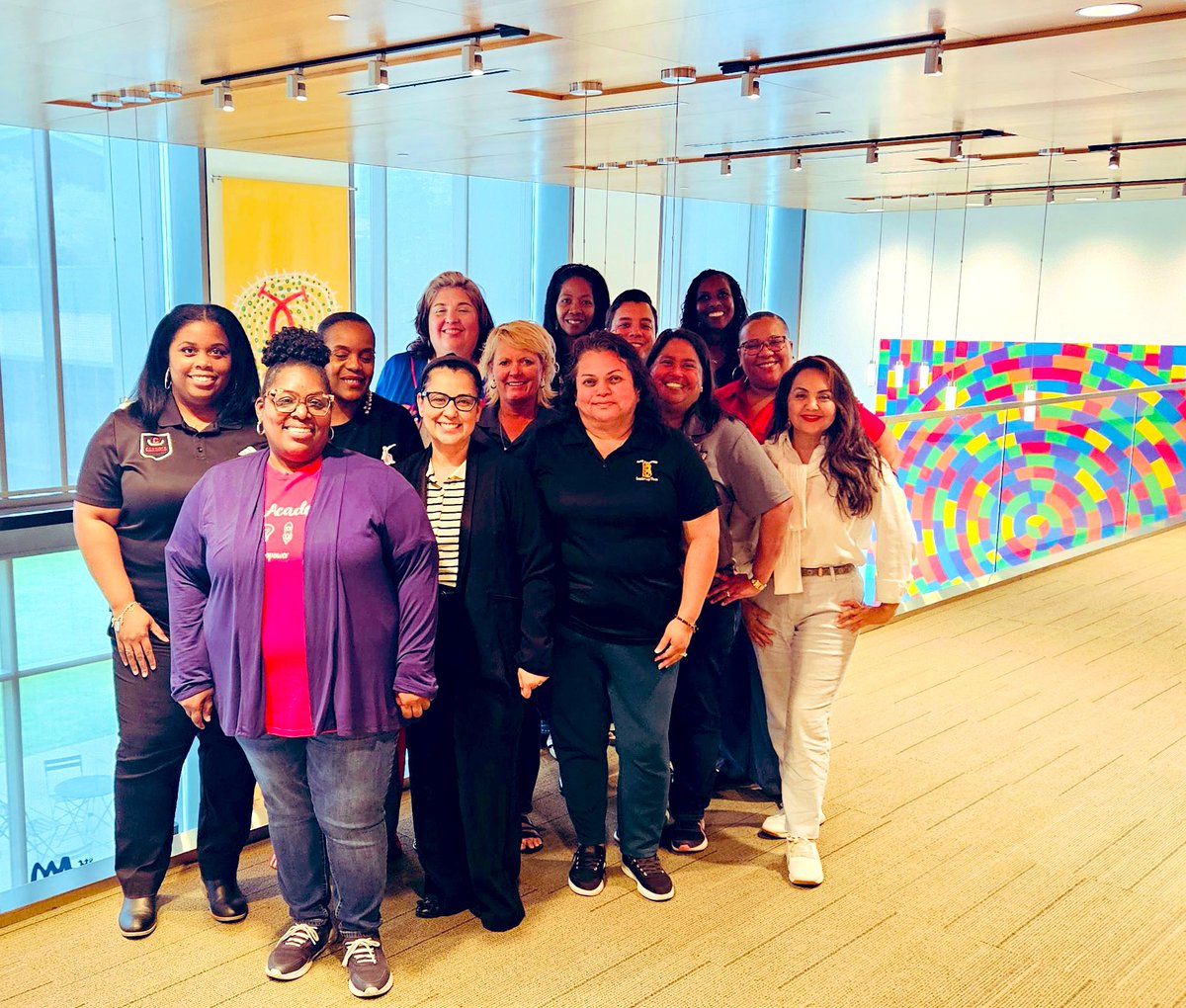 Shout out to #Team2, they showed up strong today at our retreat! We deepened connections, dug into data, and shared winning practices. We’re locked in and championship ready—with that championship mindset. 🏆 #GoodToGreat #Team2 #Leadershipmatters  #aldinestory #aldineimpact