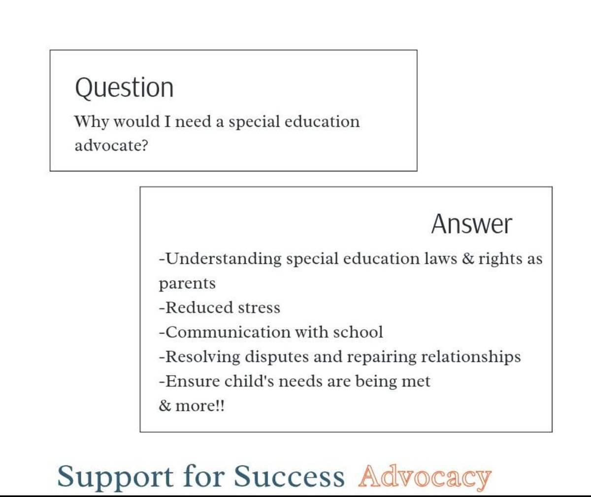 SupportforSuccessAdvocacy tweet media