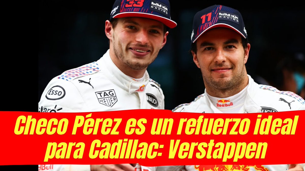 agendasetting1's tweet image. 🤝💙🔝 ¡Lo apoya! Sergio #Checo Pérez es un refuerzo ideal para #Cadillac asegura Max #Verstappen, aquí lo que dijo el cuatro veces campeón del mundo de la #Formula1.- #f1 #checoperez #mexico #sports #deportes 👇👇
youtube.com/watch?v=amDu8b…