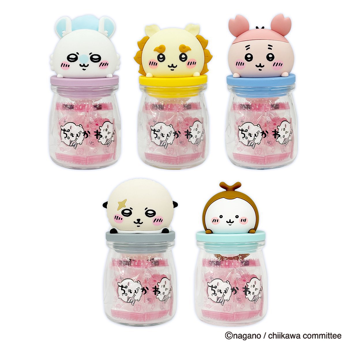 ちいかわ　ハチワレ　うさぎ　モモンガ　ちいかぶ　古本屋　ラッコ　キャンディボトル ちいかわらんど原宿店 🌟新商品入荷のお知らせ🌟 『キャンディボトル