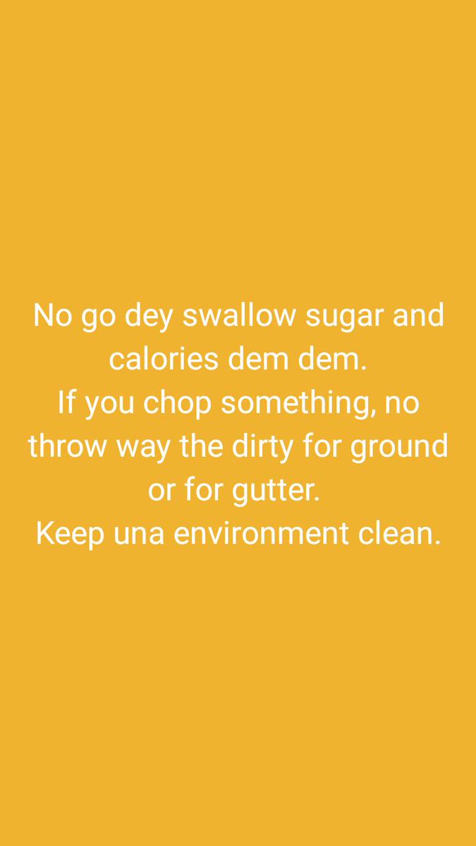 OlolademiAdunni's tweet photo. E don tey wey I drop something for here.
#safeenvironment
#cleanerenvironment
#loveyourneighbour
#healthylifestyle https://t.co/Lhuj27YQqN