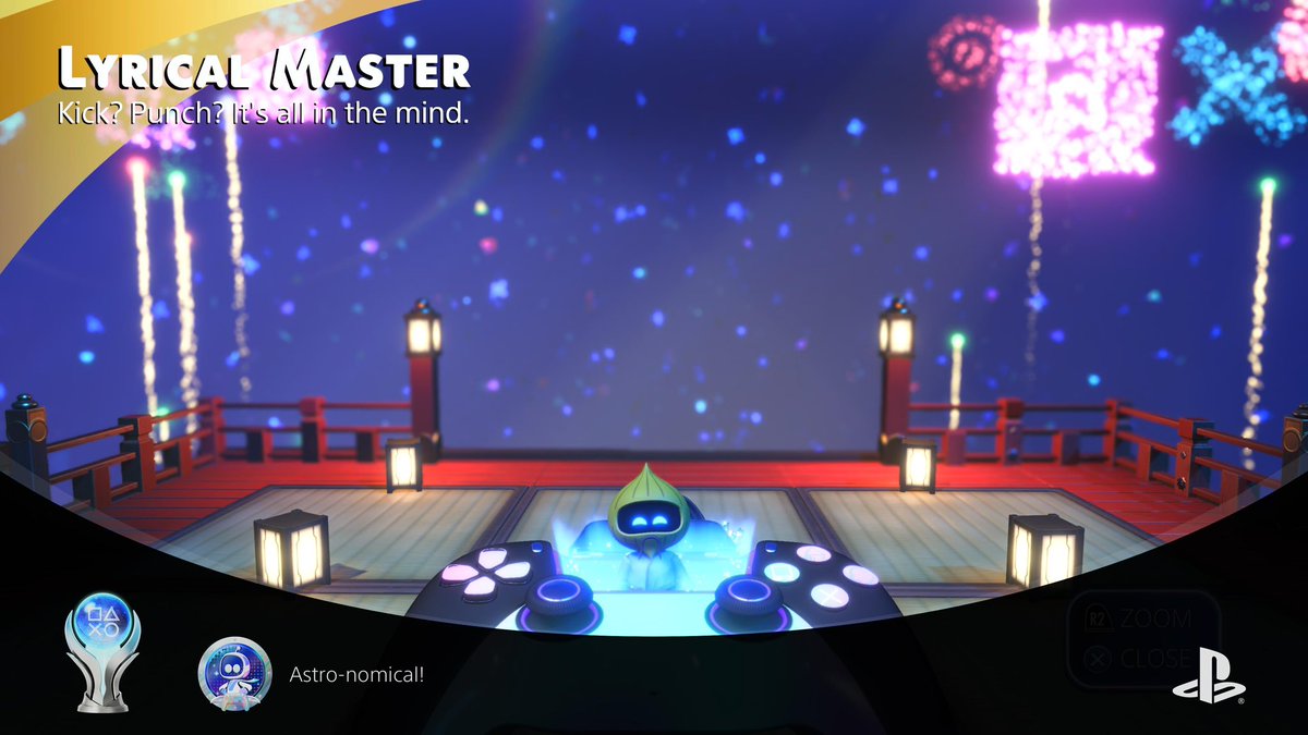 harsenau1's tweet photo. Platinum #168 - Astrobot. This actually took longer than I expected. Definitely a 10/10 game. Still need to do 100%. Next up Batman: the evil within. #plat #trophyhunter #AstroBot #abcchallenge https://t.co/YdrdAPVmed