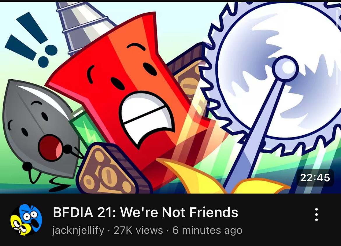 walkertheoscguy's tweet image. Thoughts on BFDIA 21?