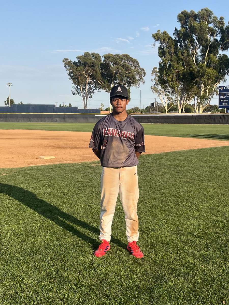Five Tool California (@fivetoolca) on Twitter photo F: <a href="/KawainuiBSB/">Kawainui Baseball</a> 9, CBG Monarchs 2
PoG: @Umeda_mo_bettah 2-3, 3B, 2B, 3 RBI, 3R, HBP F: <a href="/KawainuiBSB/">Kawainui Baseball</a> 9, CBG Monarchs 2
PoG: @Umeda_mo_bettah 2-3, 3B, 2B, 3 RBI, 3R, HBP
