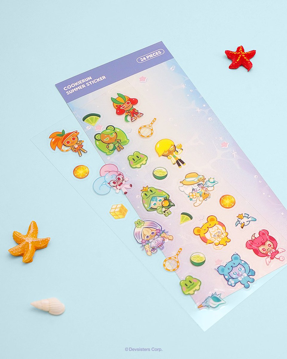 Cookierunstore's tweet image. 🍋상큼짜릿!
쿠키런스토어가 준비한 2025 여름 기획전 미리보기👀
2025 홈카페 유리컵 4종
비스트 쿠키 티셔츠 2종
상큼짜릿! 투명 스티커 1종
구매자 전원에게 증정되는 곰젤리 파티 부채와
유리컵 4종 구매시 증정되는 대롱 키링까지,
🔜7월 21일 월요일 오전 11시
스토어에서 만나요~🏖️
-…