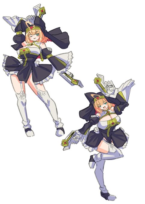 カラーでポーズ練習! 