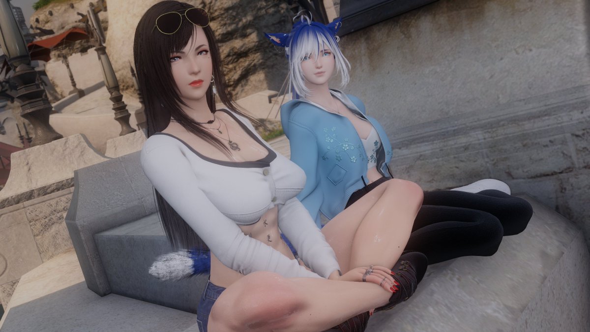 Empress_XIV's tweet image. 馃摳 I got to meet Limsa idol~ 馃グ
with @Remy_XIV
#Midlanders_Today | #GPOSERS | #FFXIVScreenshots | #EorzeaPhotos | #ElementalDC