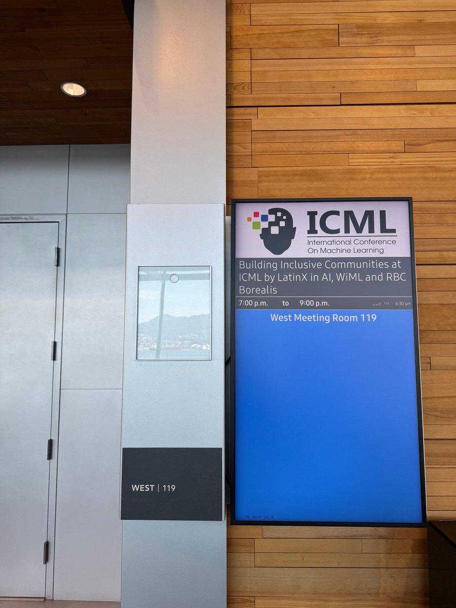_LXAI's tweet image. We’re starting our social networking session in just 30 minutes! 🎉
Join us at the Vancouver Convention Centre, Room 119.
🔹 Panelists:
Eirene Seiradaki, Victoria Lin, Xiaoxiao Li, Jesus Solano, Amy Zhang
🔹 Co-organizers:
Latinx in AI, Women in Machine Learning, RBC Borealis